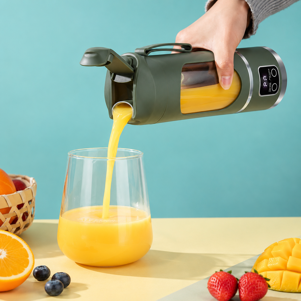 450ml Rechargeable Blender Cup with 3 Timed Cycles