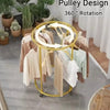 Swivel Style Circular Clothes Display Rack