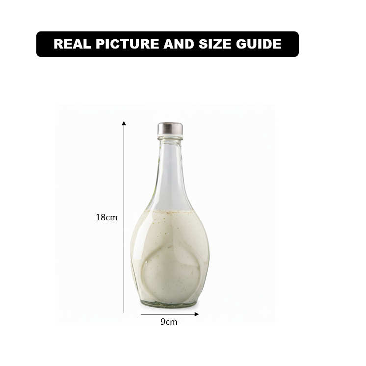 LeafDesign 1.1 Liter Glass Bottle (962) by Limon