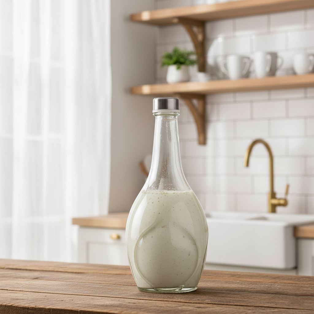 LeafDesign 1.1 Liter Glass Bottle (962) by Limon