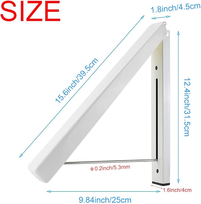 Retractable Wall-Mounted Clothes Hanger