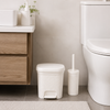 LuxePattern 5L Dustbin & Brush Set (2147) by Limon