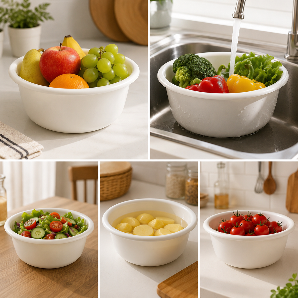 Multi-Use Round Bowl by (1048) by Limon