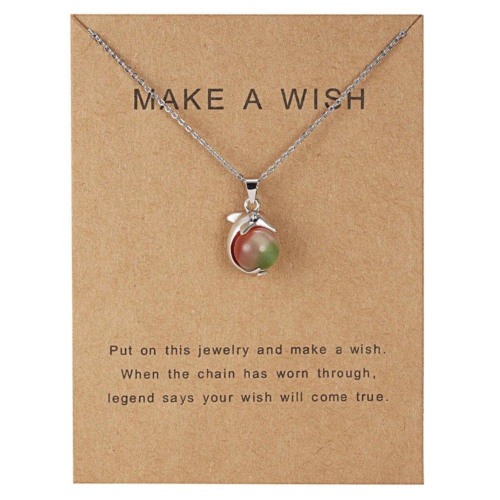 Crystal & Stone Necklace (NL06)