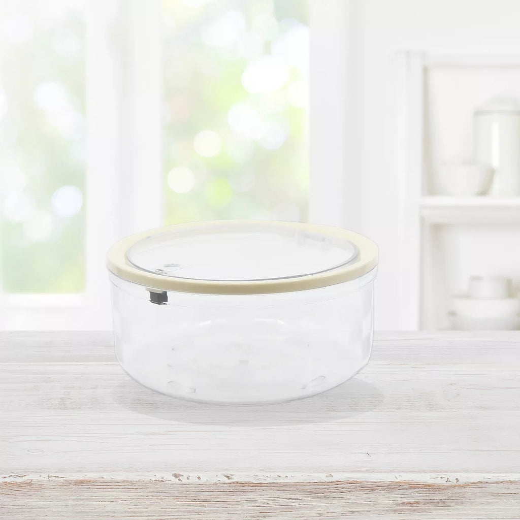 Round Multiuse Push-Open Storage Box