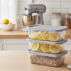 FrostVault 3-Pcs Freezer Storage Boxes by Limon