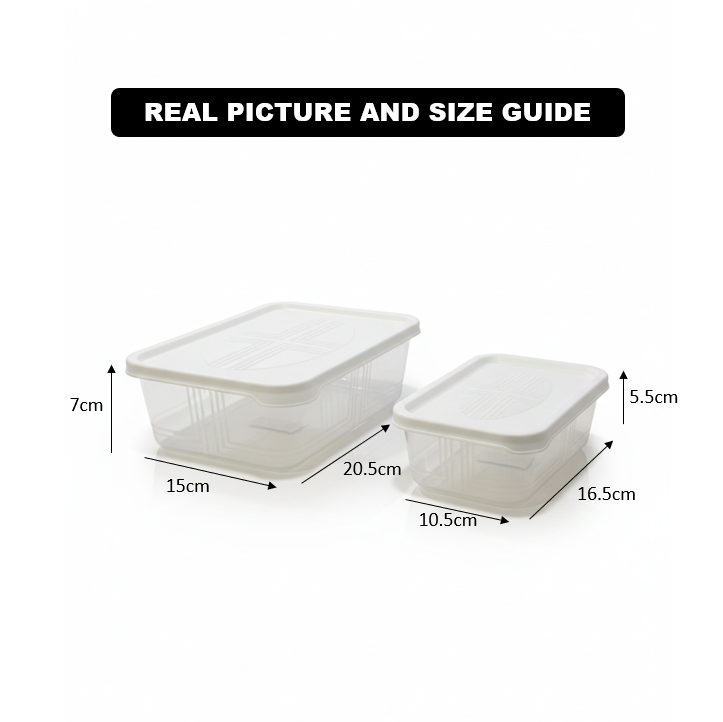 FrostVault 3-Pcs Freezer Storage Boxes by Limon
