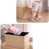 Folding Storage Ottoman Bench