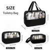Carry & See-It All Transparent Pouches - Travel, Beauty & Beyond