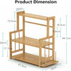 Veloura Bamboo Kitchen Countertop Storage Rack