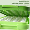 CryoLock 32-Cavity Silicone Ice Cube Tray with Cover & Spoon