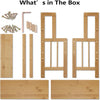 Veloura Bamboo Kitchen Countertop Storage Rack