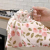 Microfiber Cleaning Clothes - Pink Flower (Pack of 5)
