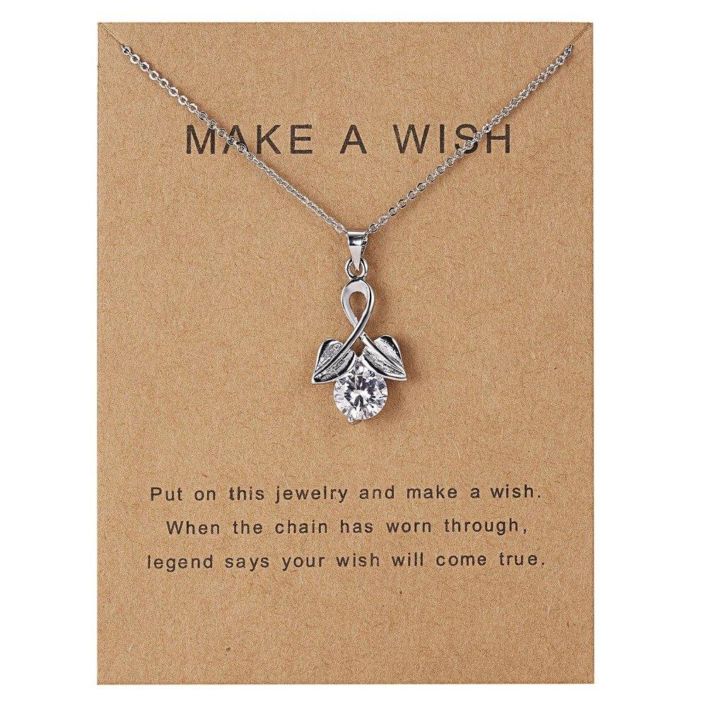 Crystal & Stone Necklace (NL06)