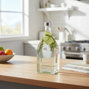 1.1 Liter PrimeClear Glass Bottle (954) by Limon