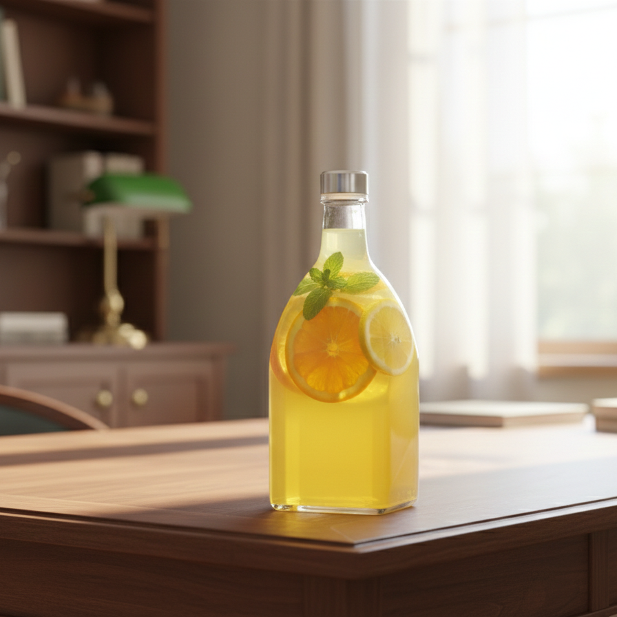 1.1 Liter PrimeClear Glass Bottle (954) by Limon