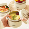 Steel Meal Box Set with Thermal Insulated Carry Bag