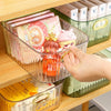 Ribbed Textured  Storage Box with Golden Handles