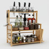 Veloura Bamboo Kitchen Countertop Storage Rack