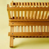 Multi-Layer Foldable Bamboo Dish Rack