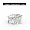 RibbedSquare Push-Open Storage Box