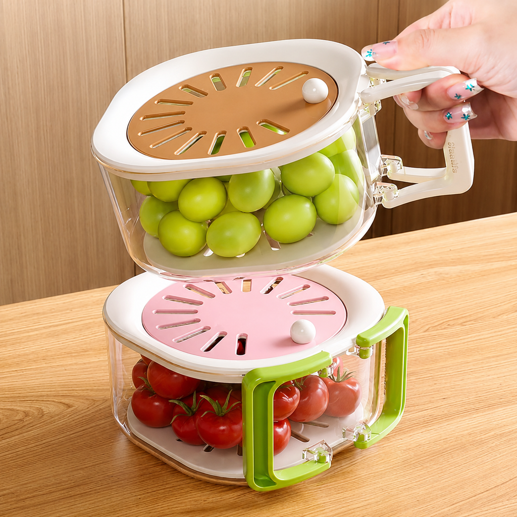 FreshRinse Fruit & Vegetable Wash Basket