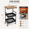 Serve & Store Rolling Cart by Matrix