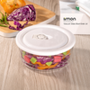 3-Pcs Vacuum Glass Bowl Set with Dated Lid (1230) by Limon