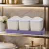 TrioServe Spice Jar Set with Spoons
