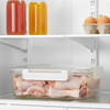 3-Pcs Rectangular Airtight Storage Boxes Set