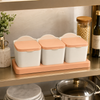 TrioServe Spice Jar Set with Spoons