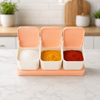 TrioServe Spice Jar Set with Spoons