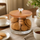 Glass Candy Jar with Wooden Lid (2178) by Limon
