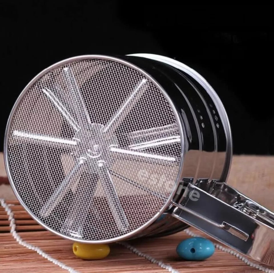 Manual Flour Strainer.