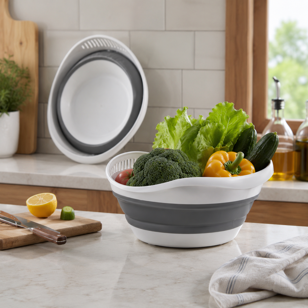 Collapsible Oval Drain Basket