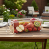 Acrylic Storage Boxes with Covers & Handles