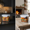 Printed Glass Container with Airtight Lid (2227) by Limon