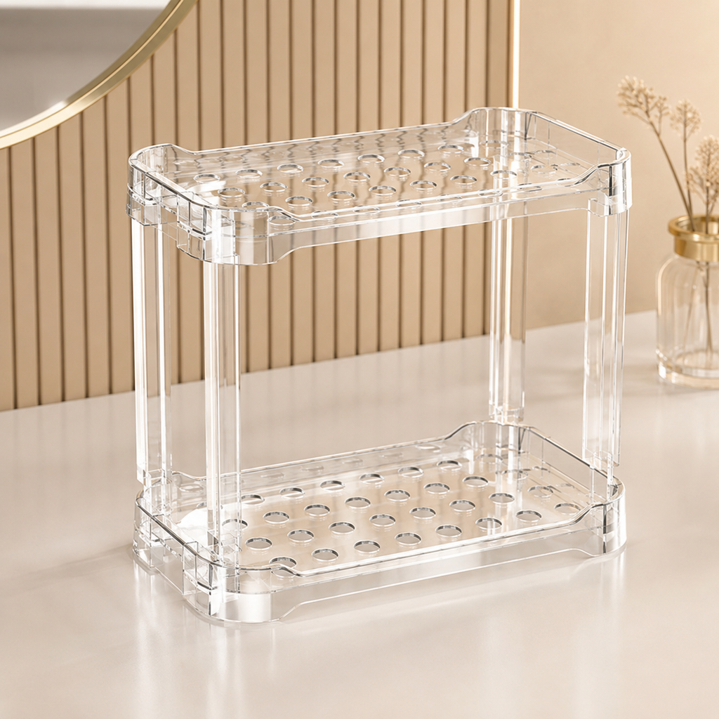 Acrylic Cosmetics Storage Rack