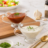 2-Pcs Sauce Dipping & Serving Glass Bowls (2356) by Limon