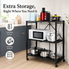 Foldable Kitchen Trolley
