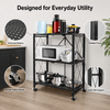 Foldable Kitchen Trolley