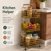 TrioStack Metal Rolling Cart by Matrix