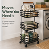 TrioStack Metal Rolling Cart by Matrix