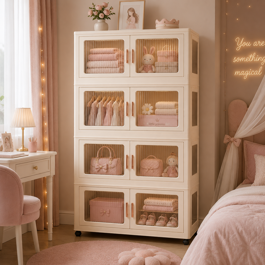 SmartStack 4-Tier Moveable Organizing Solution