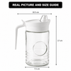 Rustic Design Glass Sugar Dispenser (1882) by Limon