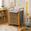 BambooEase Laundry Organizer