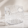 Clear Open Top Storage Organiser with Side Handles