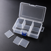 Clear Organizer Box with Adjustable Dividers – Up to 6 Sections