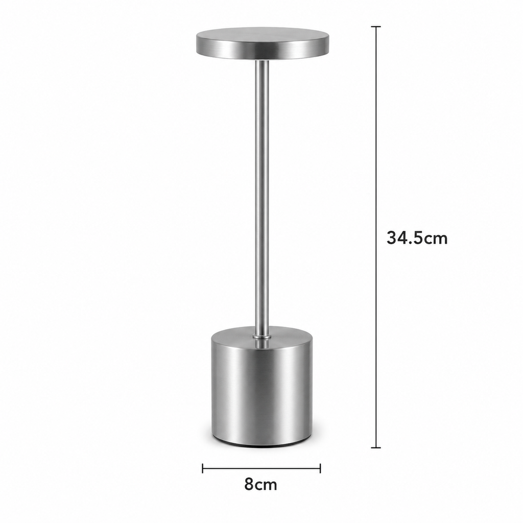 Dimmable 3-Colour Touch Table Lamp with USB-C Charging