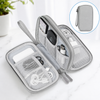 Double-Layer Travel Tech Organizer with Wrist Strap